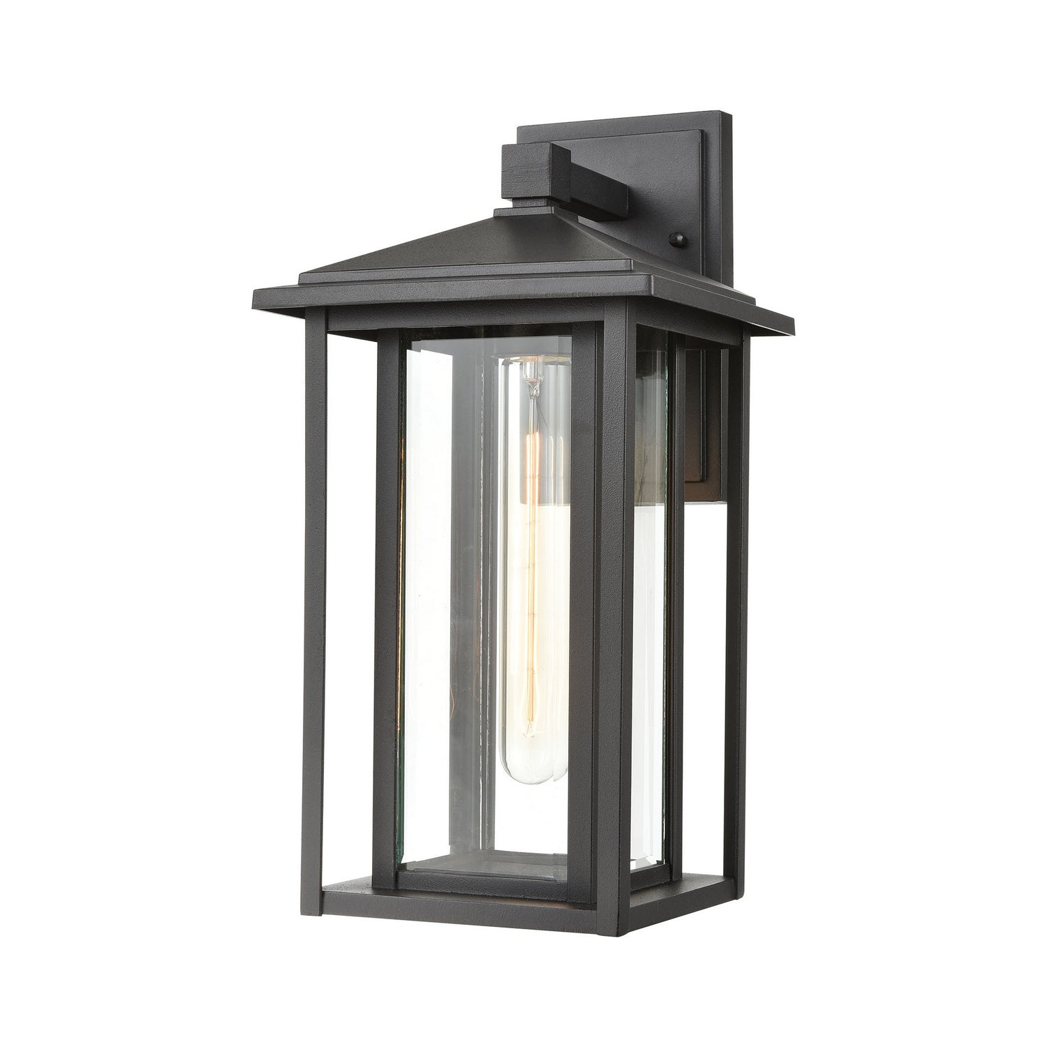 ELK Home - 87133/1 - One Light Outdoor Wall Sconce - Solitude - Matte Black