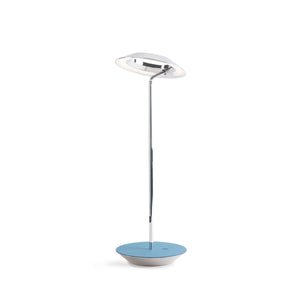 Koncept - RYO-SW-CRM-AZF-DSK - LED Desk Lamp - Royyo - Chrome, Azure Felt