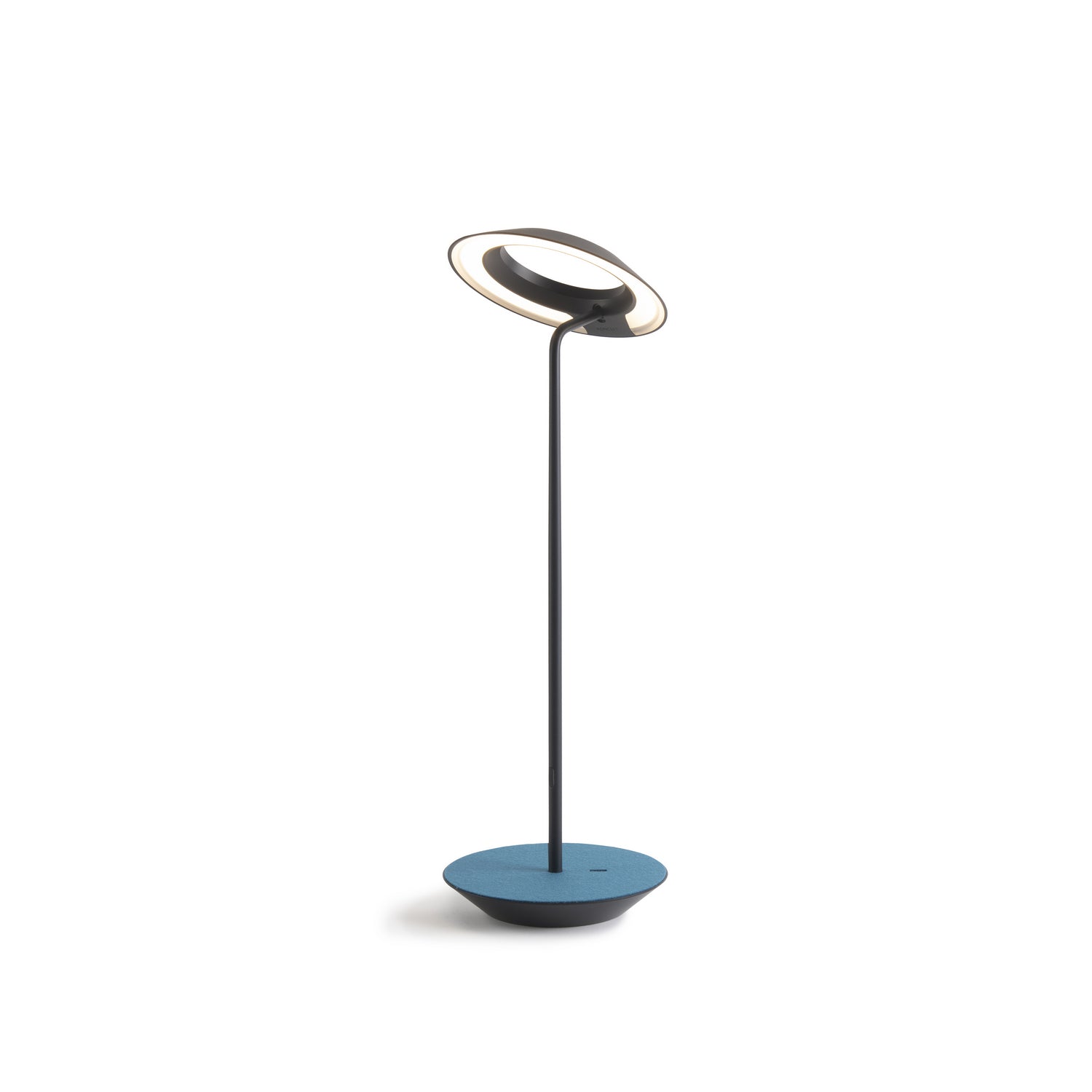 Koncept - RYO-SW-MTB-AZF-DSK - LED Desk Lamp - Royyo - Matte Black, Azure Felt