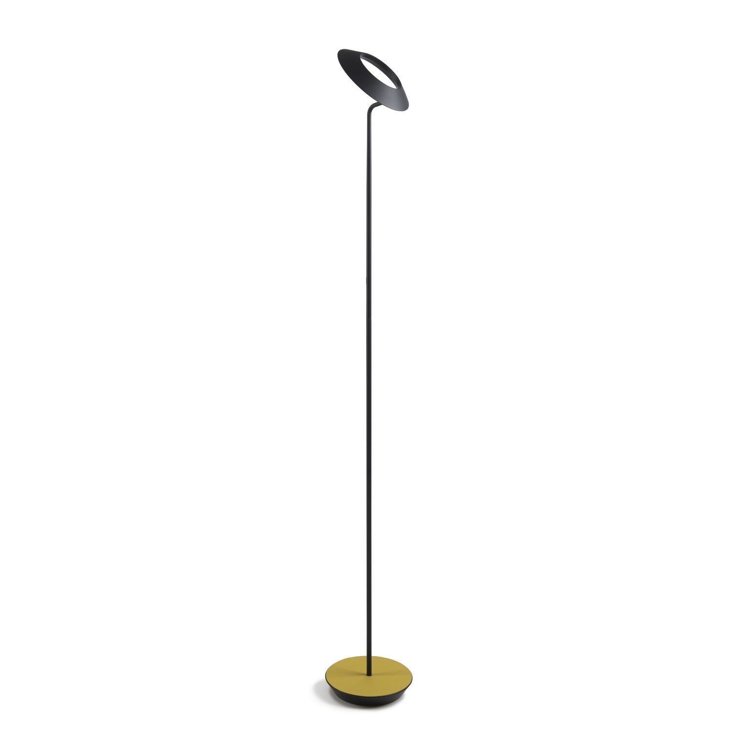 Koncept - RYO-SW-MTB-HDF-FLR - LED Floor Lamp - Royyo - Matte Black, Honeydew Felt