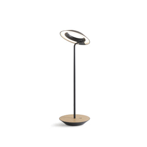 Koncept - RYO-SW-MTB-WOK-DSK - LED Desk Lamp - Royyo - Matte Black, White Oak