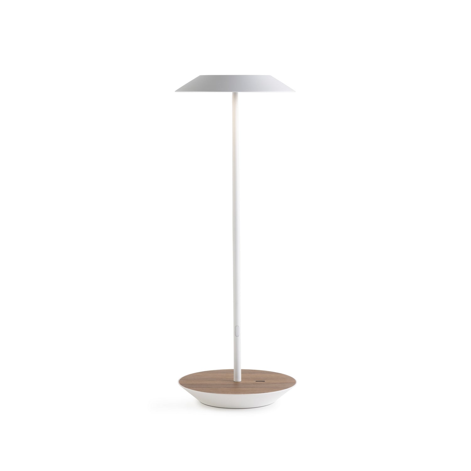 Koncept - RYO-SW-MWT-OWT-DSK - LED Desk Lamp - Royyo - Matte White, Oiled Walnut