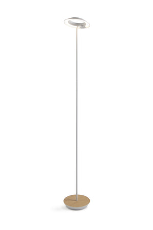 Koncept - RYO-SW-MWT-WOK-FLR - LED Floor Lamp - Royyo - Matte White, White Oak