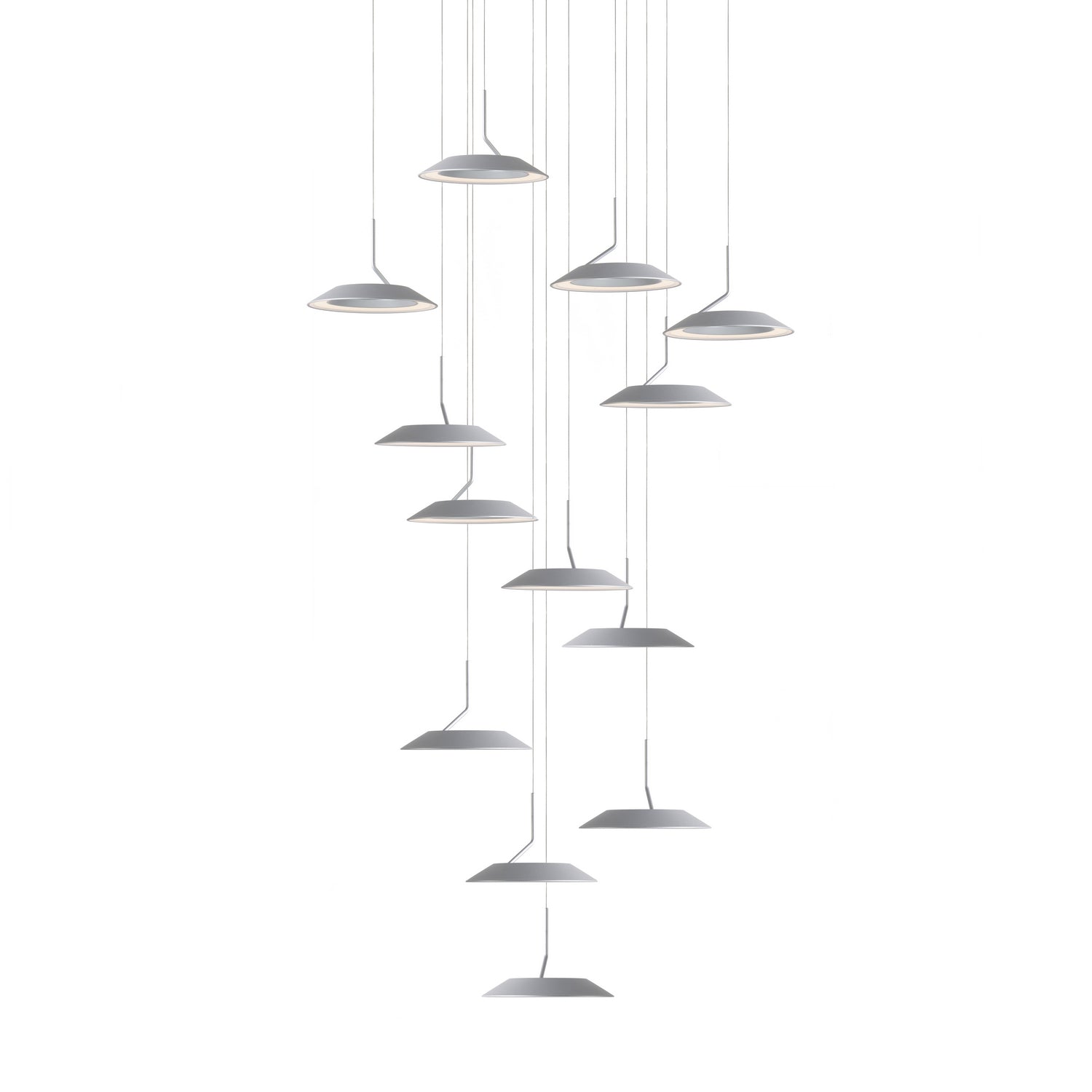 Koncept - RYP-C13-SW-SIL - LED Pendant - Royyo - Silver