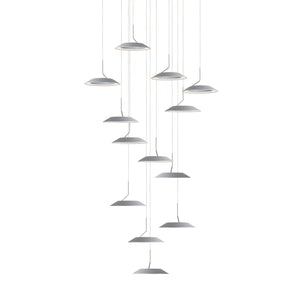 Koncept - RYP-C13-SW-SIL - LED Pendant - Royyo - Silver