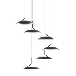 Koncept - RYP-C6-SW-MTB - LED Pendant - Royyo - Matte Black