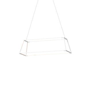 Koncept - ZBP-38-RR-SW-MWT-CNP - LED Pendant - Z-Bar - Matte White