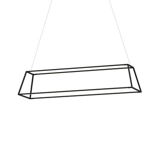 Koncept - ZBP-54-RR-SW-MTB-CNP - LED Pendant - Z-Bar - Matte Black