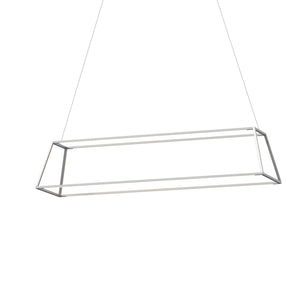 Koncept - ZBP-54-RR-SW-SIL-CNP - LED Pendant - Z-Bar - Silver