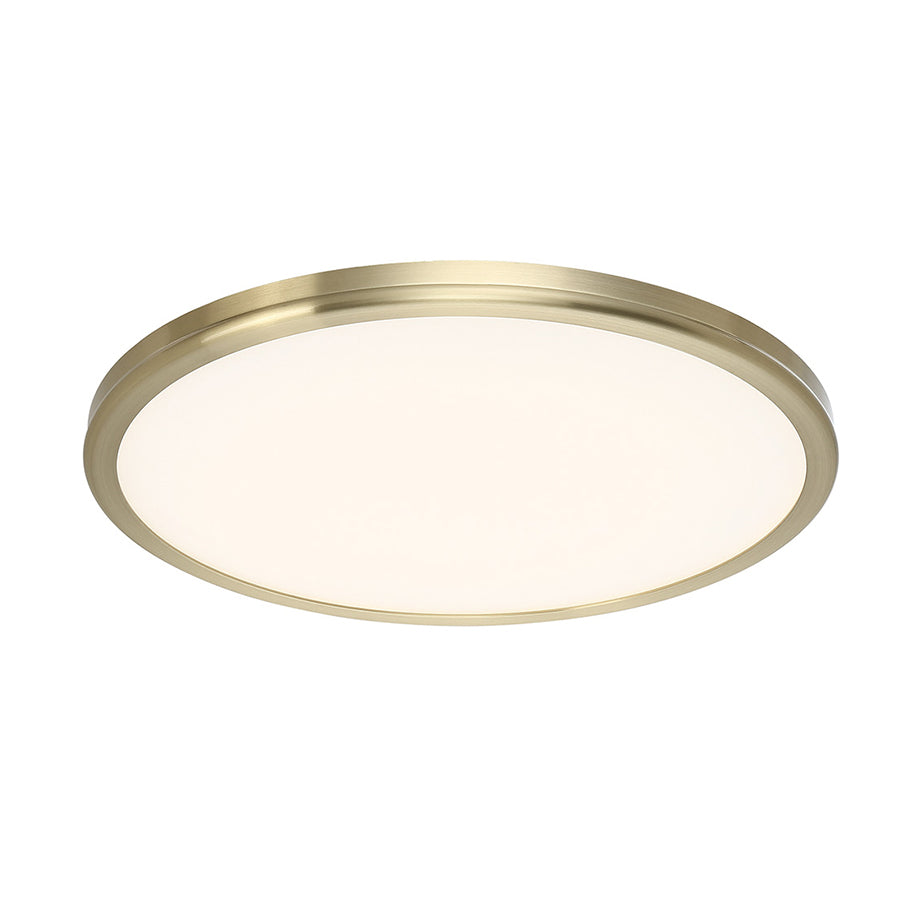 W.A.C. Lighting - FM-4622-30-BR - LED Flush Mount - Geos - Brushed Brass