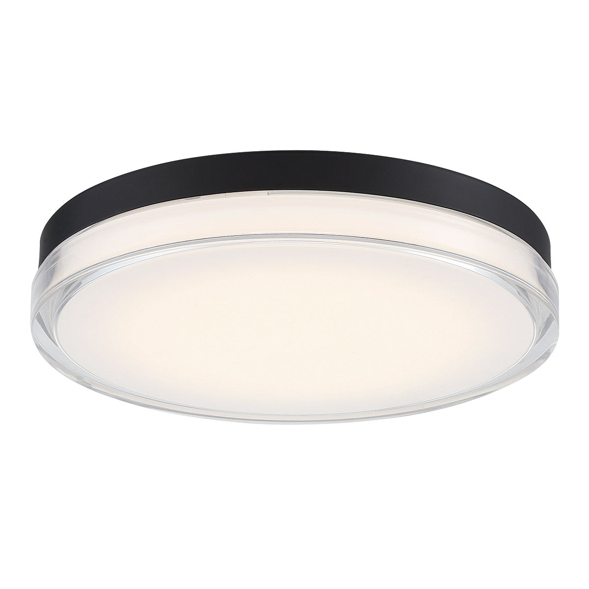 W.A.C. Lighting - FM-W57815-35-BK - LED Flush Mount - Dot - Black