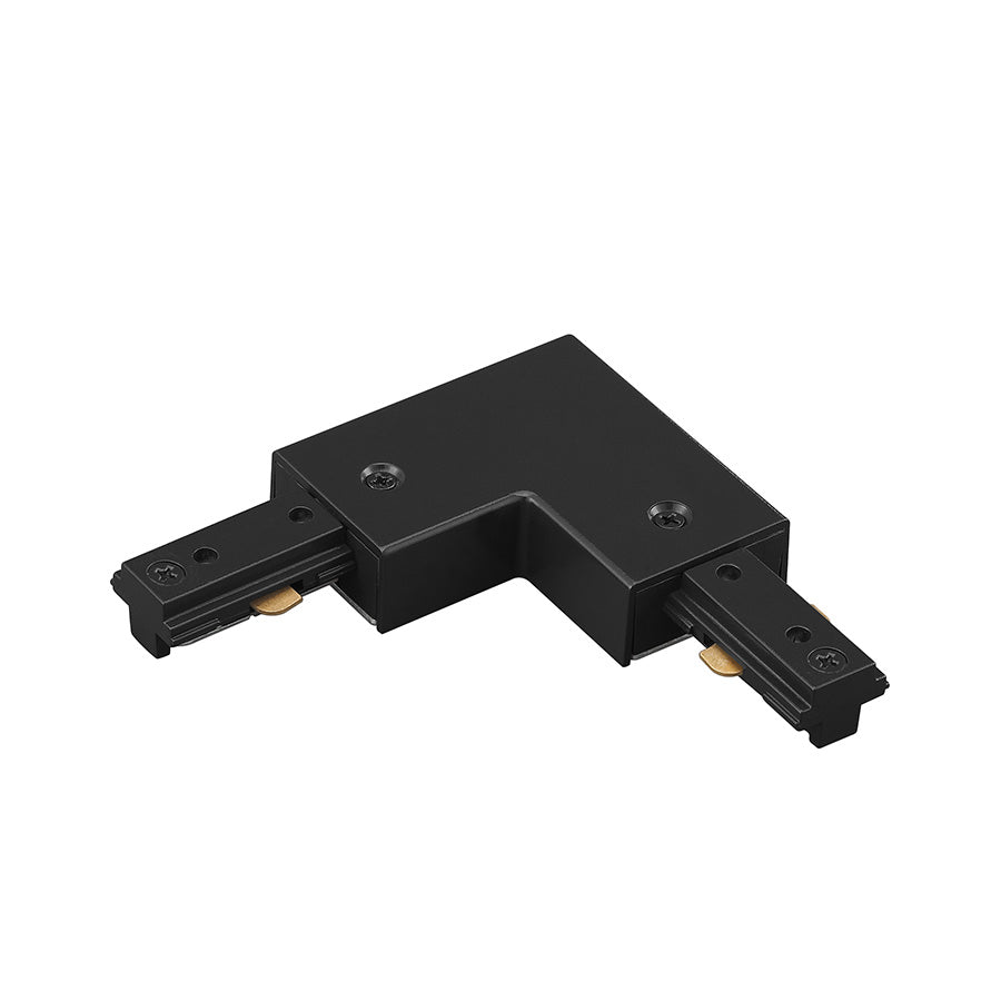 W.A.C. Lighting - HL-LEFT-BK - Track Connector - H Track - Black