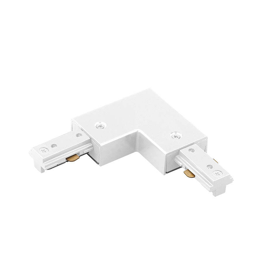 W.A.C. Lighting - HL-LEFT-WT - Track Connector - H Track - White