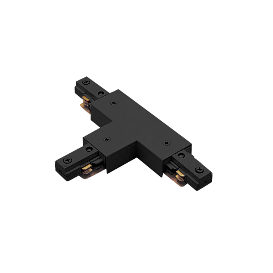 W.A.C. Lighting - J2-T-BK - Track Connector - J Track - Black