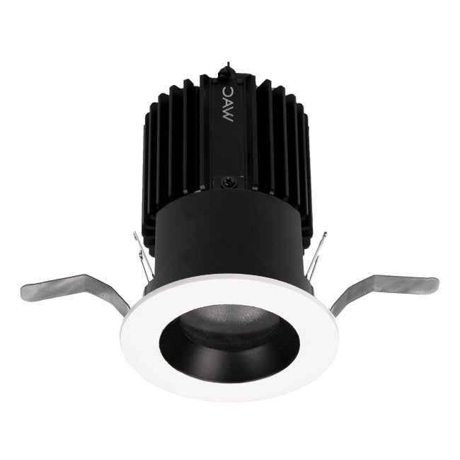 W.A.C. Lighting - R2RD2T-S830-BKWT - LED Trim - Volta - Black/White