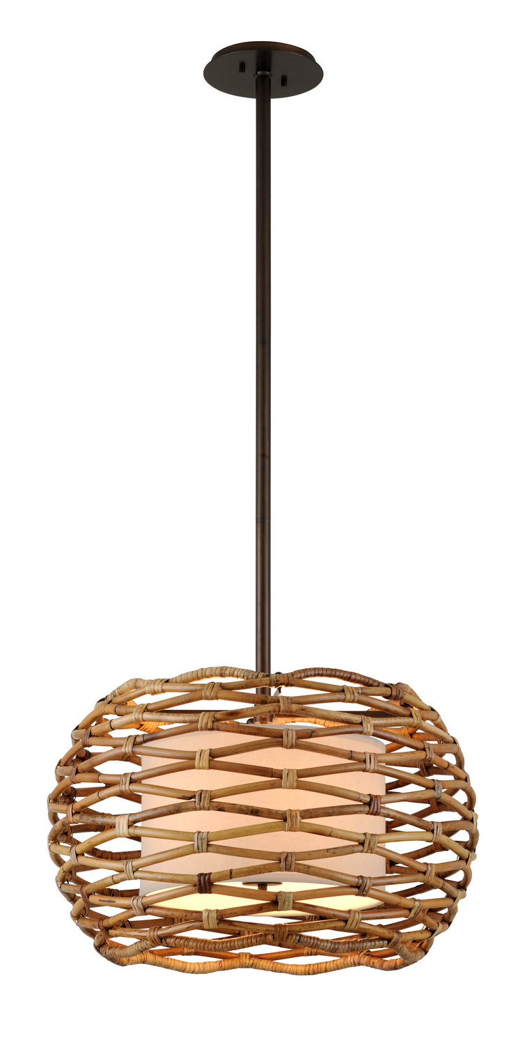 Troy Lighting - F6747-TBZ - Six Light Chandelier - Balboa - Textured Bronze