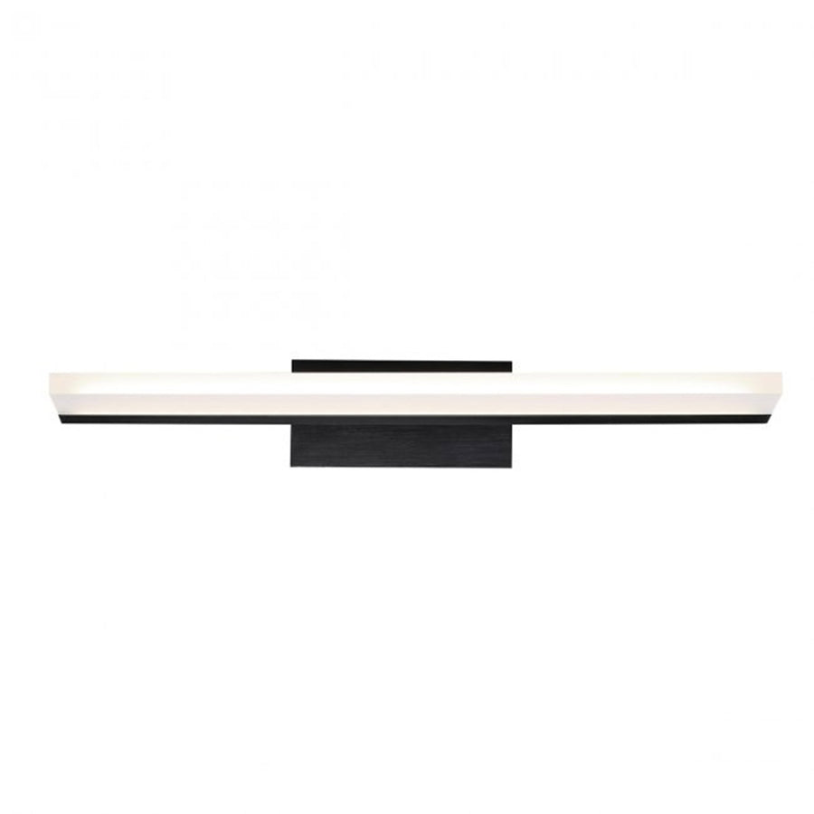 W.A.C. Lighting - WS-85618-BK - LED Bathroom Vanity - Level - Brushed Black