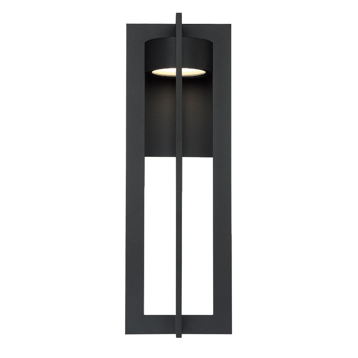 W.A.C. Lighting - WS-W48625-BK - LED Wall Light - Chamber - Black