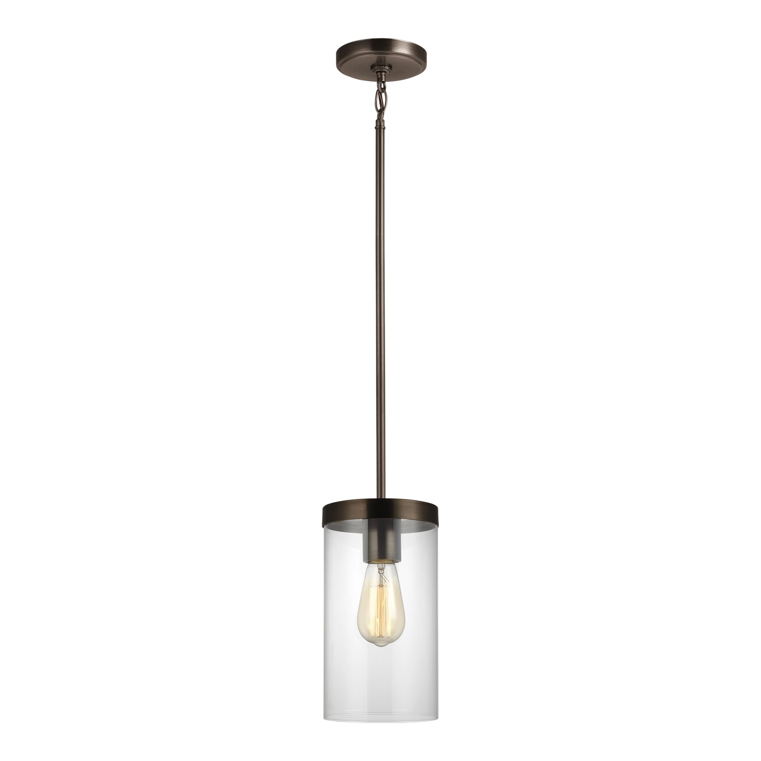 Visual Comfort Studio - 6590301EN7-778 - One Light Pendant - Zire - Brushed Oil Rubbed Bronze