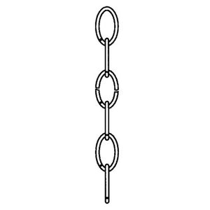 Generation Lighting. - 9100-848 - Decorative Chain - Replacement Chain - Satin Brass