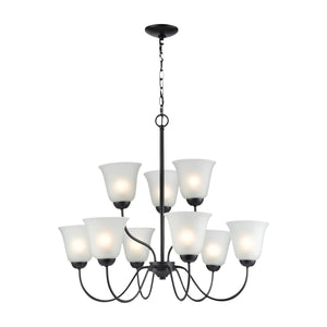 ELK Home - 1259CH/10 - Nine Light Chandelier - Conway - Oil Rubbed Bronze