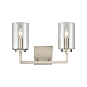 ELK Home - CN240122 - Two Light Vanity - West End - Brushed Nickel