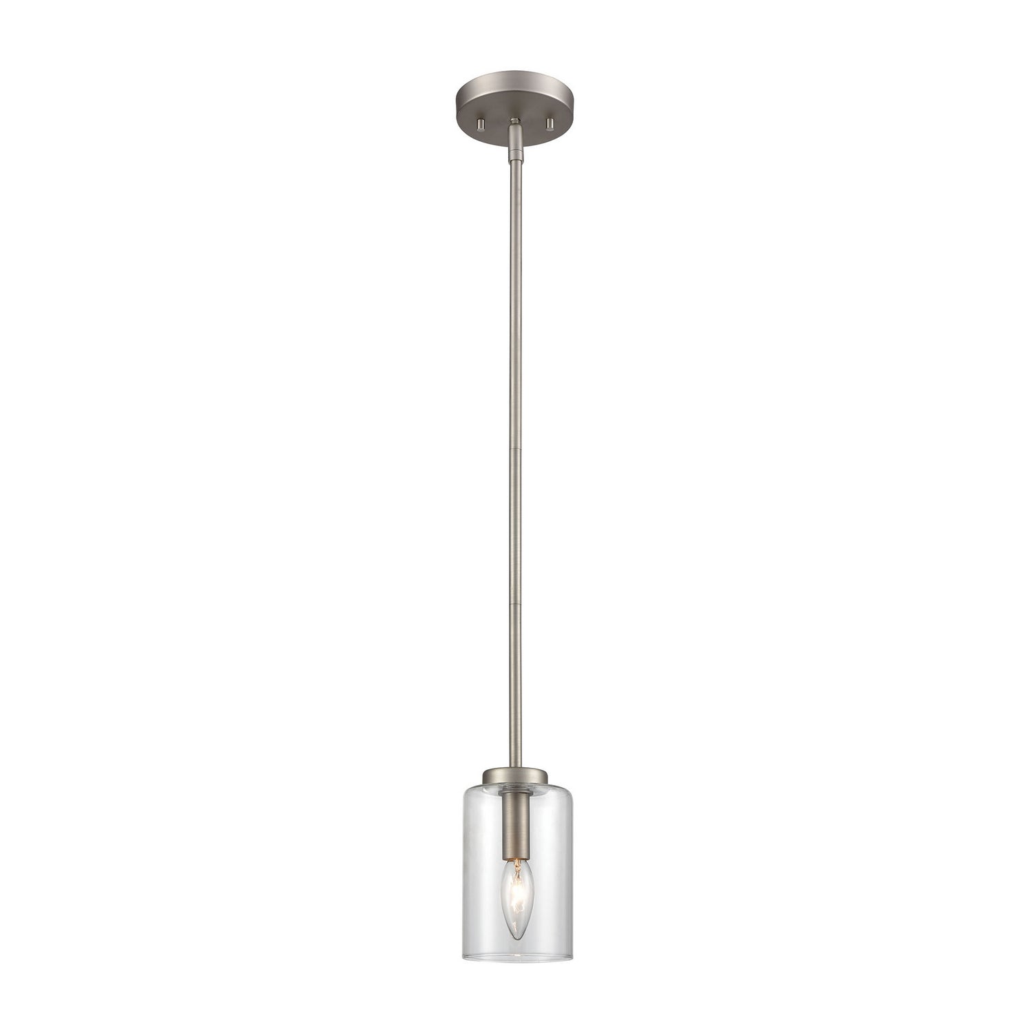 ELK Home - CN240512 - One Light Mini Pendant - West End - Brushed Nickel