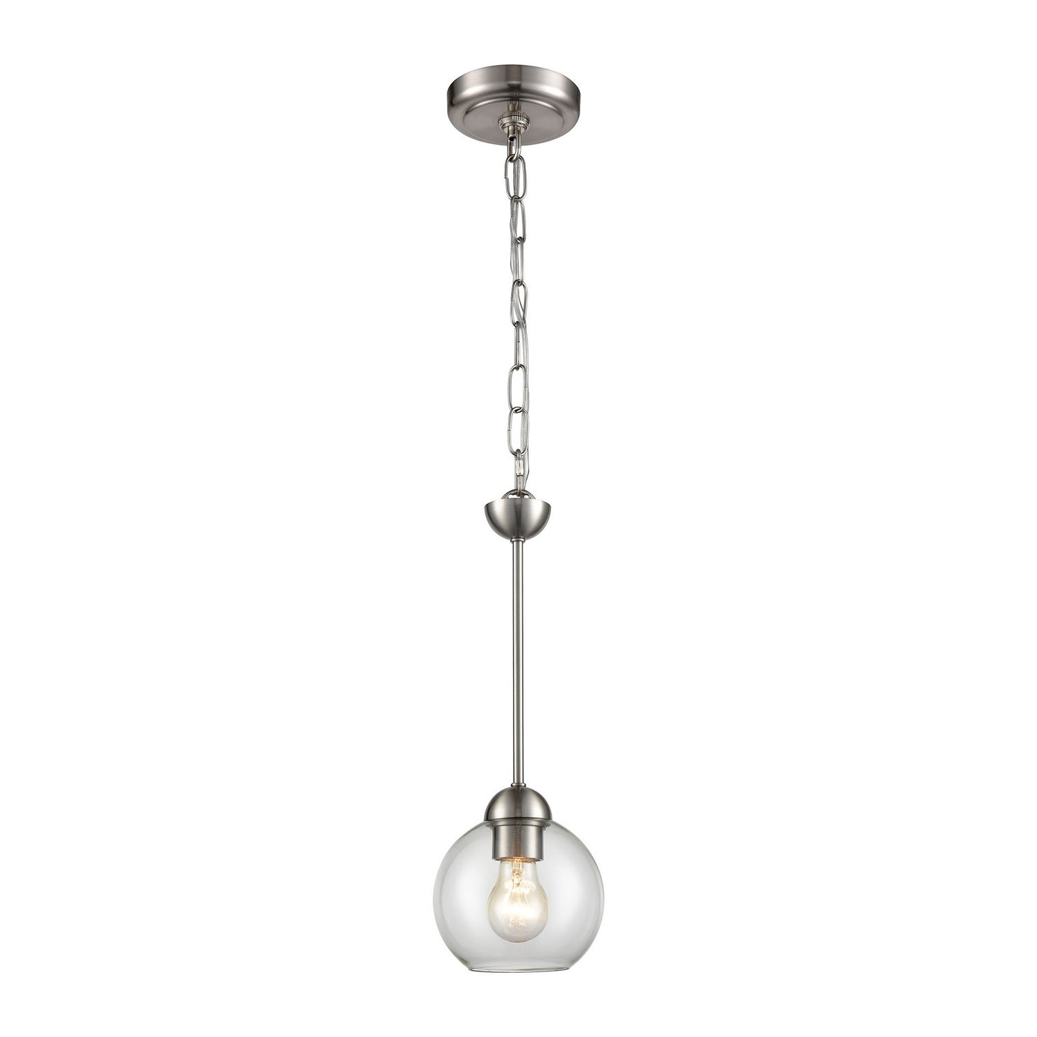 ELK Home - CN280152 - One Light Mini Pendant - Astoria - Brushed Nickel