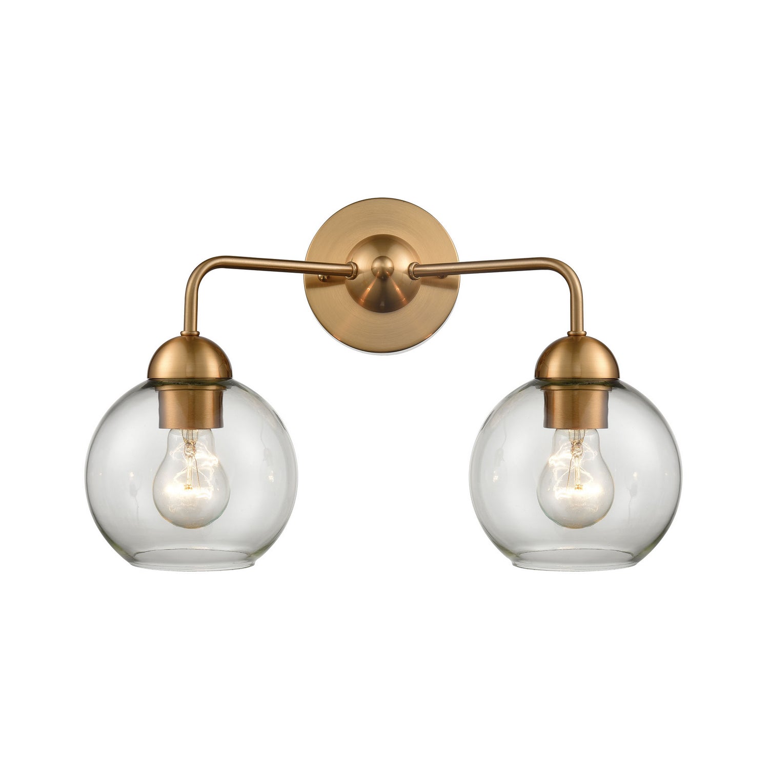 ELK Home - CN280215 - Two Light Vanity - Astoria - Satin Gold