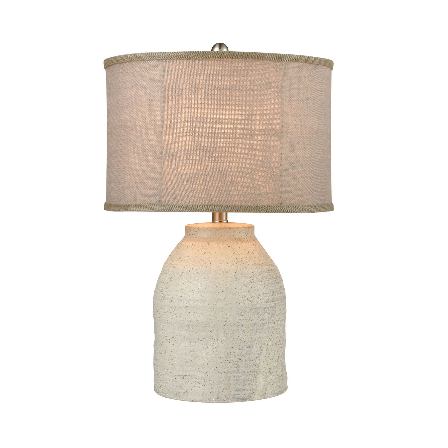 ELK Home - 77131 - One Light Table Lamp - White Harbor - Gray