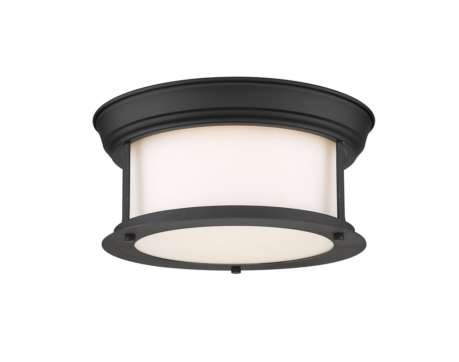 Z-Lite - 2011F10-MB - Two Light Flush Mount - Sonna - Matte Black