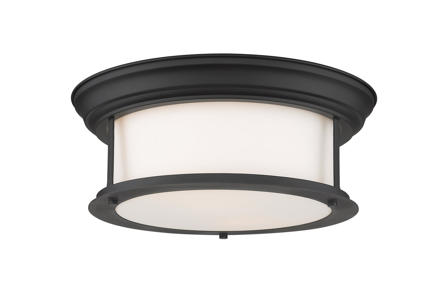 Z-Lite - 2011F13-MB - Two Light Flush Mount - Sonna - Matte Black