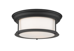 Z-Lite - 2011F13-MB - Two Light Flush Mount - Sonna - Matte Black