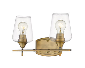 Z-Lite - 473-2V-OBR - Two Light Vanity - Joliet - Olde Brass