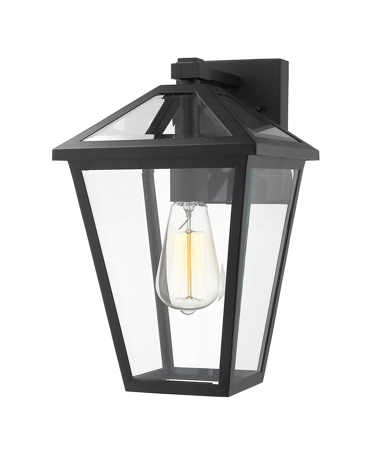 Z-Lite - 579M-BK - One Light Outdoor Wall Light - Talbot - Black