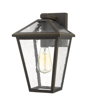 Z-Lite - 579M-ORB - One Light Outdoor Wall Light - Talbot - Oil Rubbed Bronze