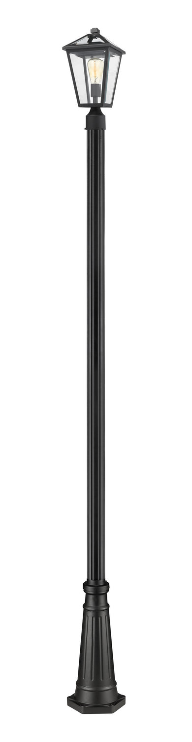 Z-Lite - 579PHMR-519P-BK - One Light Outdoor Post Mounted Fixture - Talbot - Black