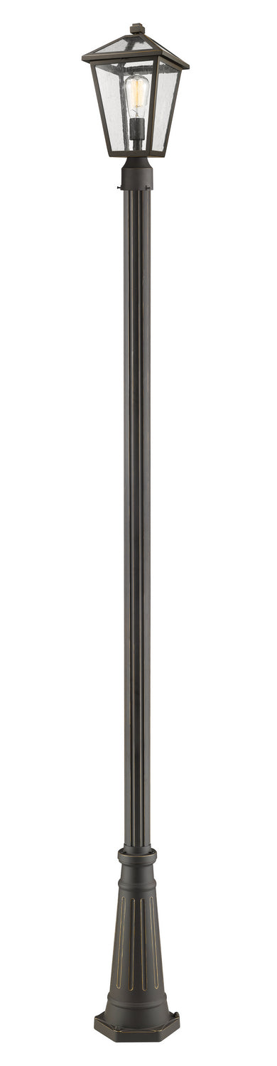 Z-Lite - 579PHMR-519P-ORB - One Light Outdoor Post Mounted Fixture - Talbot - Oil Rubbed Bronze