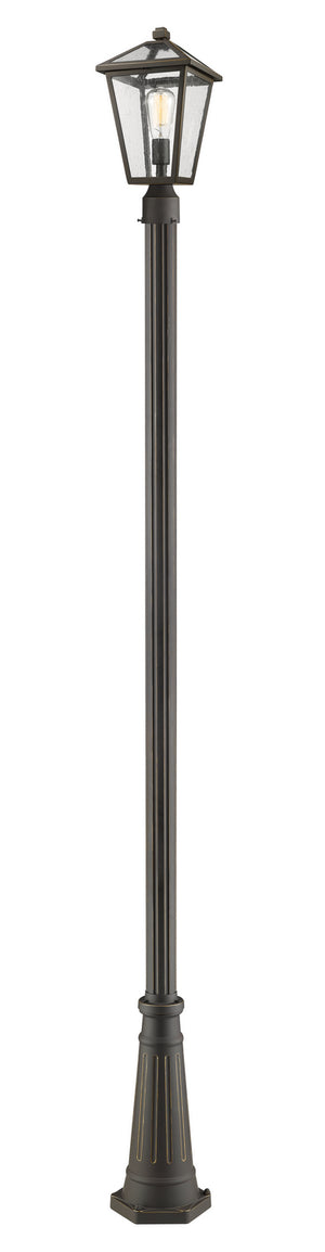 Z-Lite - 579PHMR-519P-ORB - One Light Outdoor Post Mounted Fixture - Talbot - Oil Rubbed Bronze
