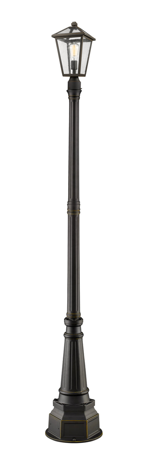 Z-Lite - 579PHMR-564P-ORB - One Light Outdoor Post Mount - Talbot - Oil Rubbed Bronze