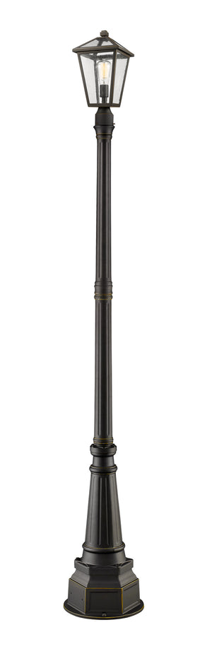 Z-Lite - 579PHMR-564P-ORB - One Light Outdoor Post Mounted Fixture - Talbot - Oil Rubbed Bronze