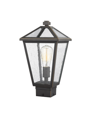 Z-Lite - 579PHMS-ORB - One Light Outdoor Post Mount Fixture - Talbot - Oil Rubbed Bronze