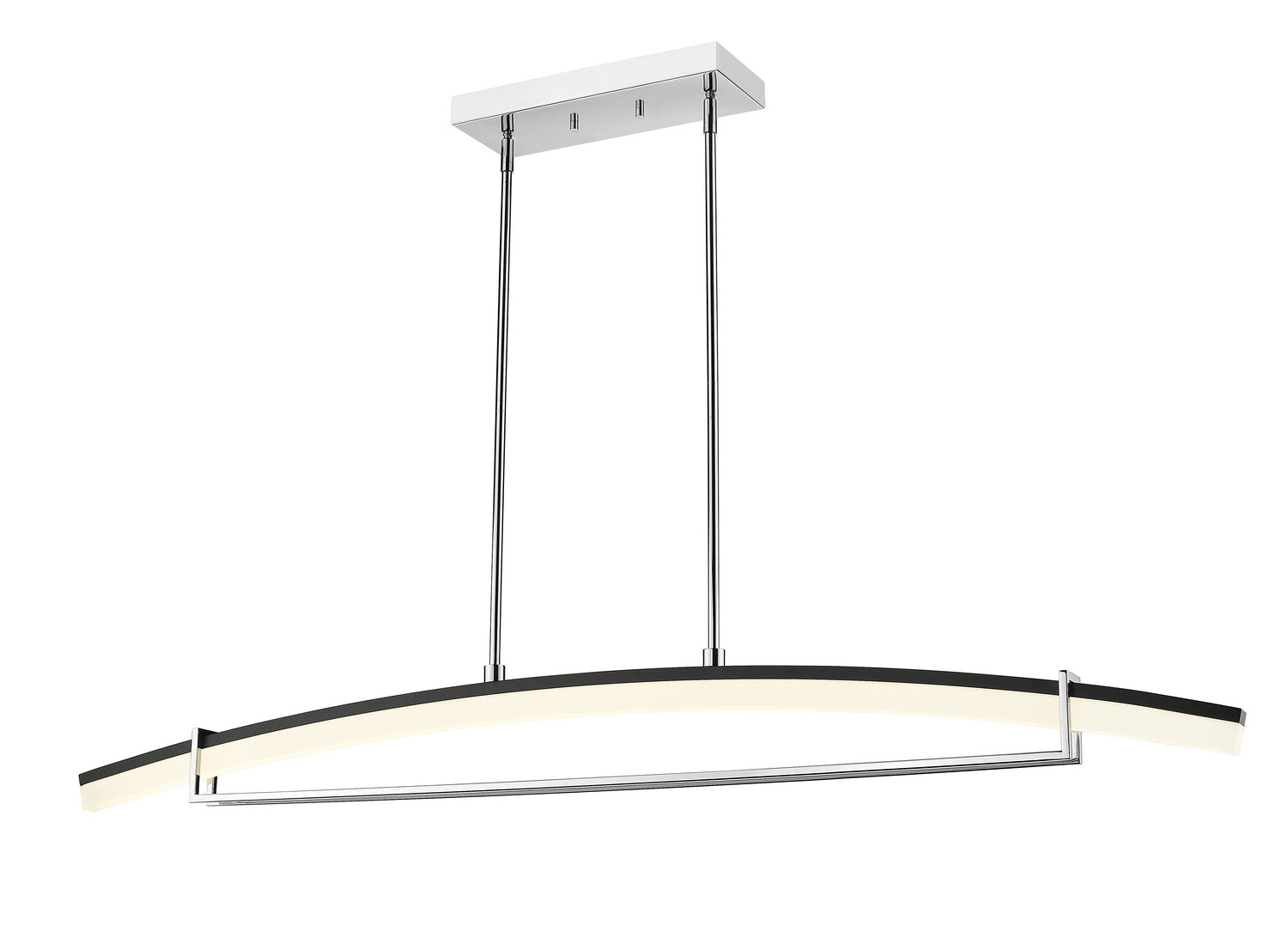 Z-Lite - 620-56-CH-LED - LED Linear Chandelier - Arc - Chrome