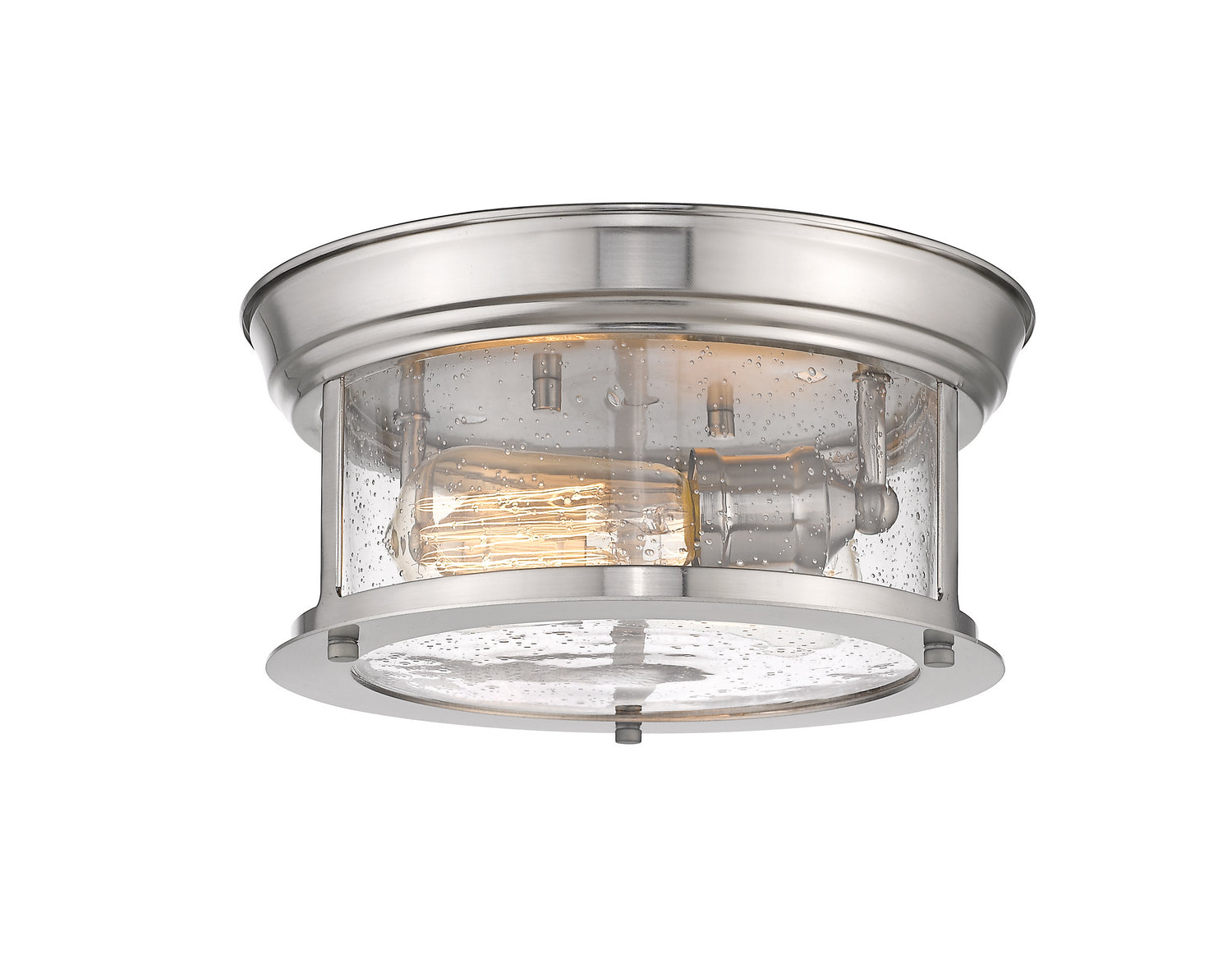 Z-Lite - 727F10-BN - Two Light Flush Mount - Sonna - Brushed Nickel