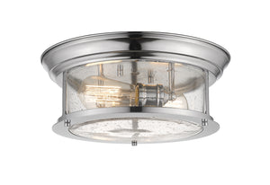 Z-Lite - 727F13-CH - Two Light Flush Mount - Sonna - Chrome