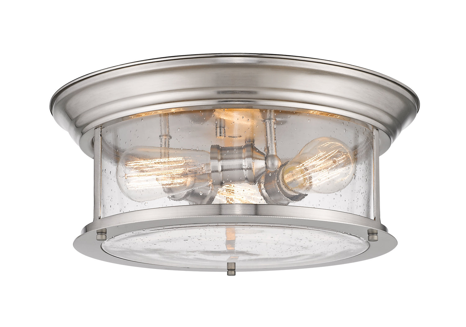 Z-Lite - 727F16-BN - Three Light Flush Mount - Sonna - Brushed Nickel