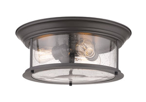 Z-Lite - 727F16-BRZ - Three Light Flush Mount - Sonna - Bronze