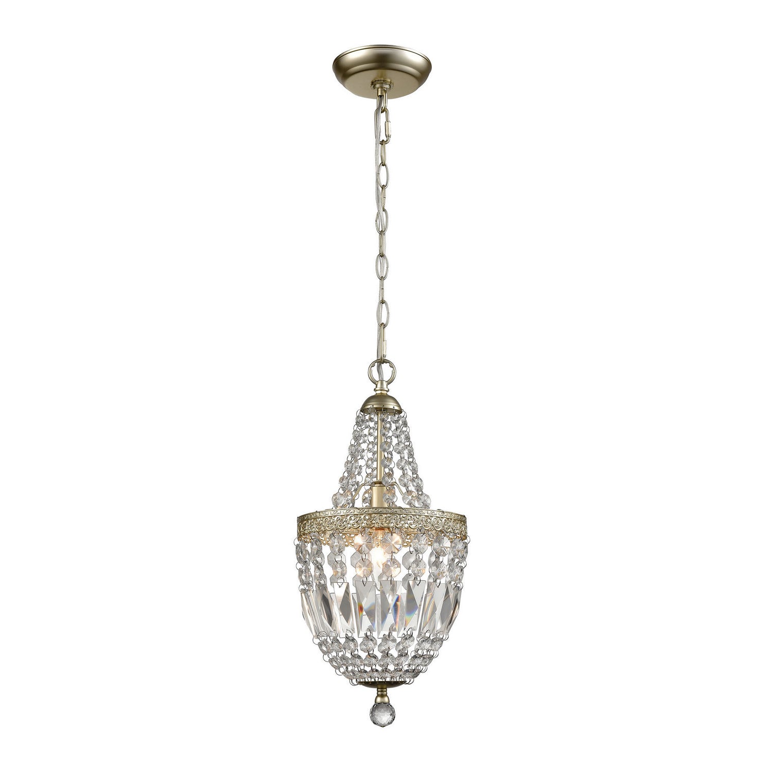 ELK Home - 1122-050 - One Light Mini Pendant - Morley - Clear