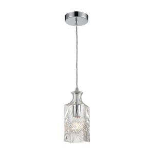 ELK Home - 1122-054 - One Light Mini Pendant - Twickenham - Clear