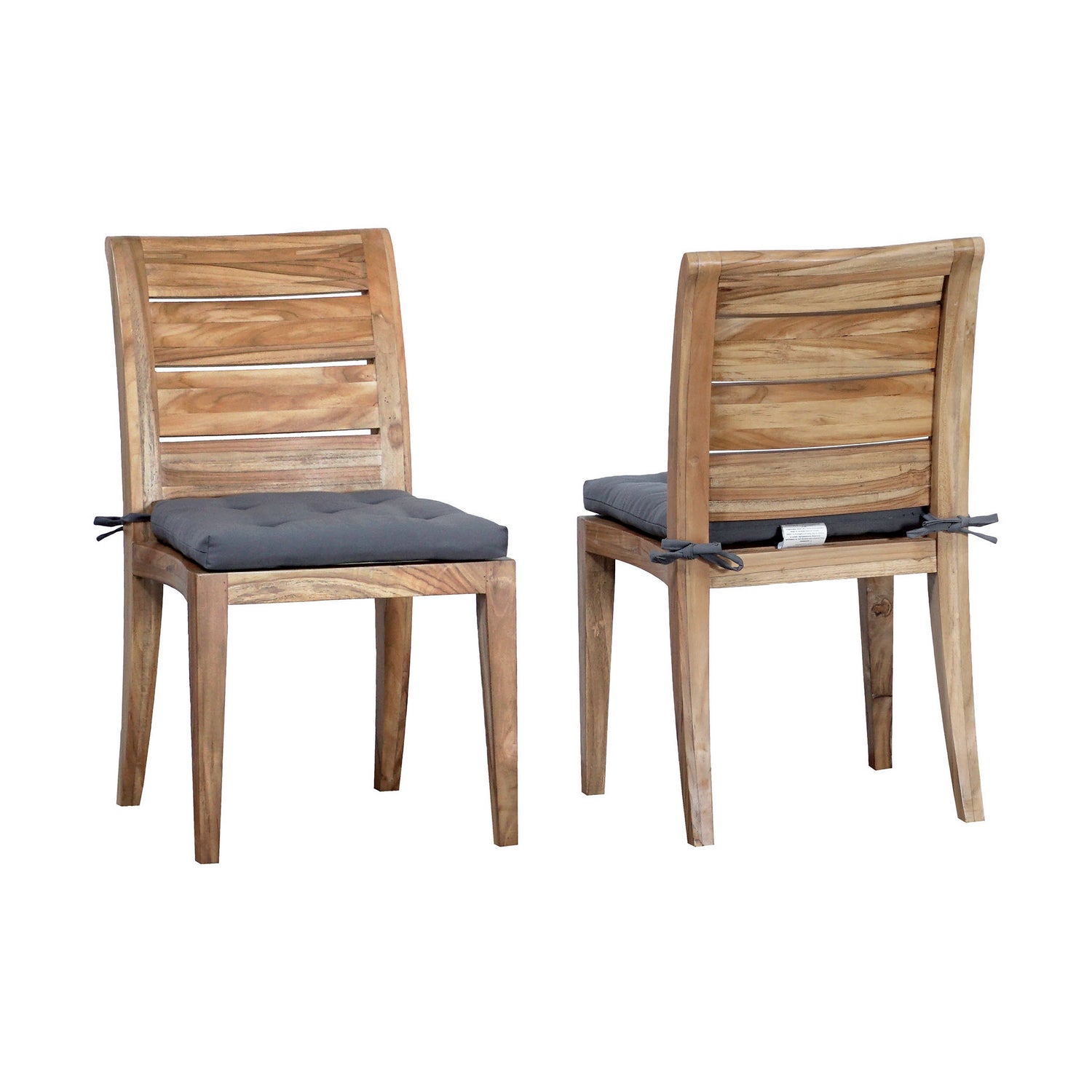 ELK Home - 2318502S-GO - Cushion (Set of 2) - Teak - Gray